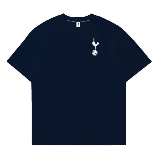 THFC CORE -  NAVY VINTAGE BADGE TEE